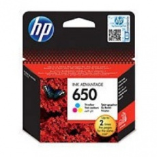 HP Ink Cartridge 650/Color/200 stran