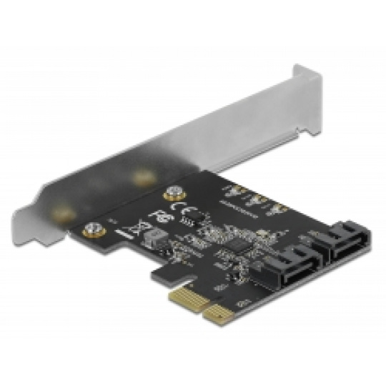 Delock Karta PCI Express SATA se 2 porty - Low Profile