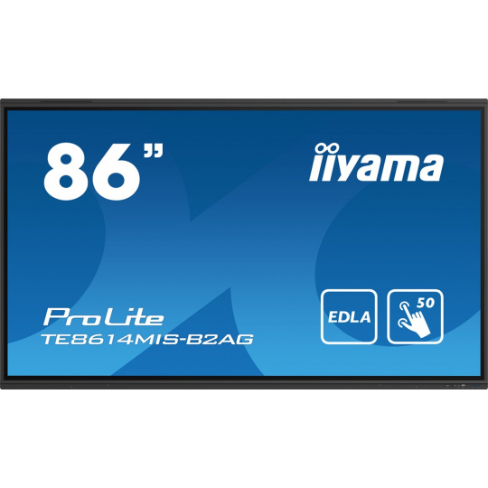 86" iiyama TE8614MIS-B2AG:VA,4K,50P,EDLA,Android