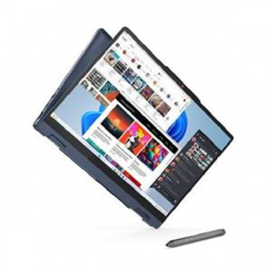 Lenovo IdeaPad 5 2-in-1 14IRH9 Core i7-13620H/16GB/SSD 1TB/14"/WUXGA/OLED/400nitů/60Hz/touch/Pero/FPR/WIN11 Home/modrá