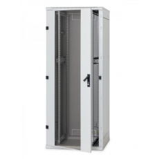 Rack Triton 19'' stojanový 42U/600x1000 prosklené dveře, šedý