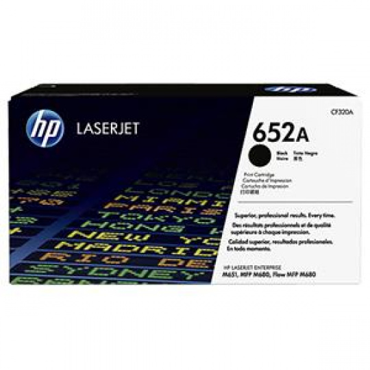 HP toner 652A/Black/11 500 stran