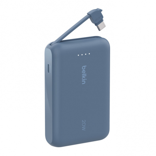 Belkin 10k powerbanka PD 20W USB-C, modrá