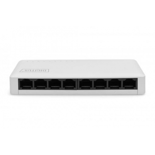 DIGITUS Gigabit Ethernet Switch 8-port, unmanaged, Desktop