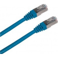 Patchkabel S/FTP,Cat6,2xRJ45, 10m červený