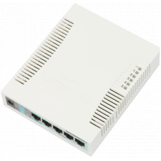 Switch Mikrotik RouterBOARD RB260GS smart, 5x LAN, 1x SFP, SwOS