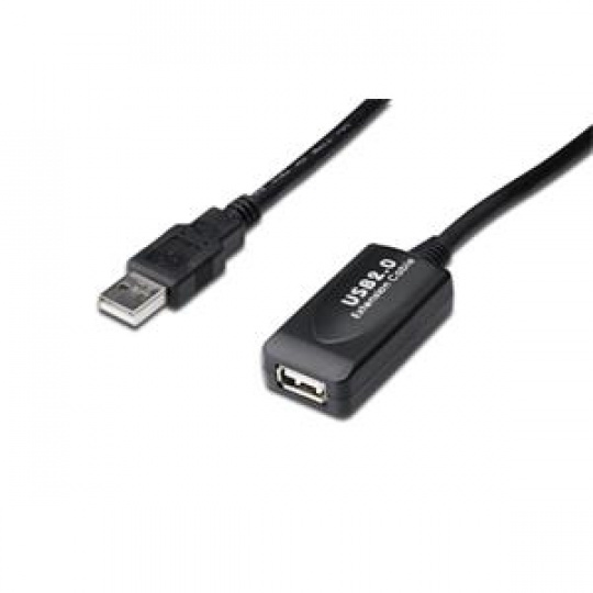 Digitus USB 2.0 aktivní prodlužovací kabel 25m