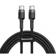 Baseus CATKLF-HG1 Cafule Kabel USB-C 60W 2m Gray/Black