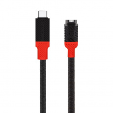 Tactical Recce 3:20 kabel pro Garmin USB-C Black/Red