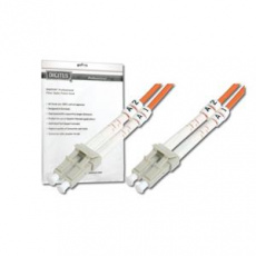 DIGITUS Fiber Optic Patch Cord, LC to LC, Multimode, OM1, 62.5/125 µ, Duplex Length 7m