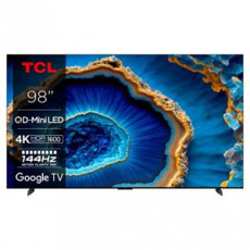 TCL 98C805, Smart Google TV, QLED LCD 4K/144Hz s podsvícením Mini LED, PPI 4000