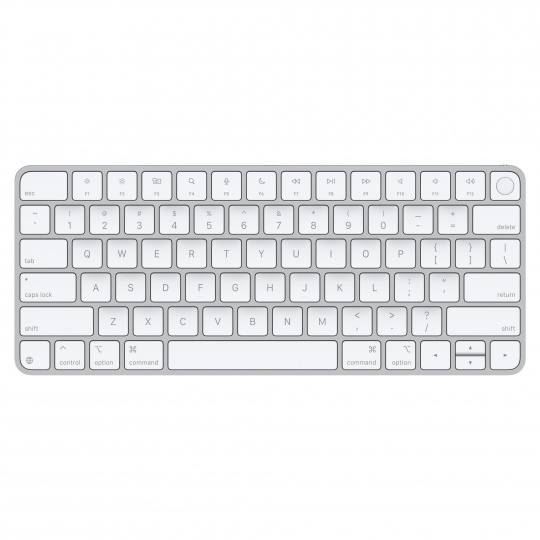 Apple Magic Keyboard Touch ID/Bezdrátová Bluetooth/US layout/Bílá