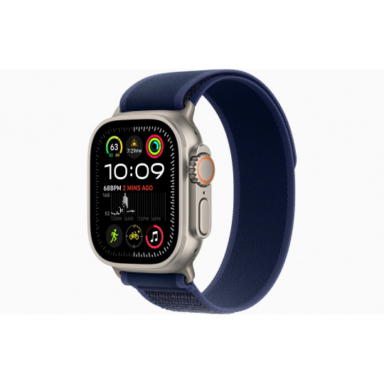 Apple Watch Ultra 2/49mm/Natural/Sport Band/Blue Trail/-M/L