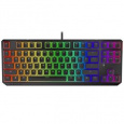 Endorfy herní klávesnice Thock TKL Pudd.Kailh RD RGB /USB/ red sw. / drátová / mechanická / US layout / černá RGB