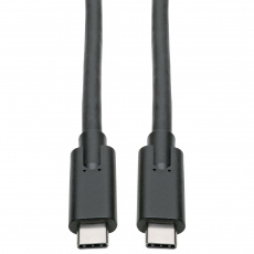 Tripplite Kabel USB-C (Samec/Samec), USB 3.1, Gen 1 (5Gb/s), 5A, kompatibilní Thunderbolt 3, 1.83m