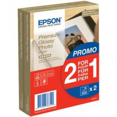 EPSON paper 10x15 - 255g/m2 - 2x40sheets - photo premium glossy (2 for 1 PROMO)