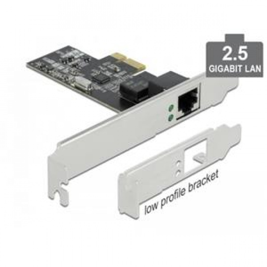 Delock PCI Express x1 karta na 1 x 2,5 Gigabit LAN