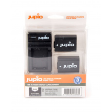 Set Jupio 2x NP-FW50 - 1080 mAh + USB nabíječka