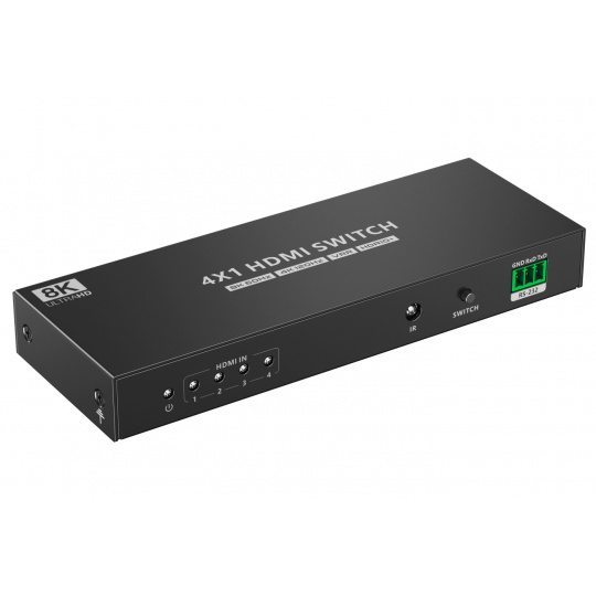 PremiumCord HDMI switch 4:1, 8k