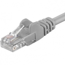 PremiumCord Patch kabel UTP RJ45-RJ45 level 5e 25m šedá