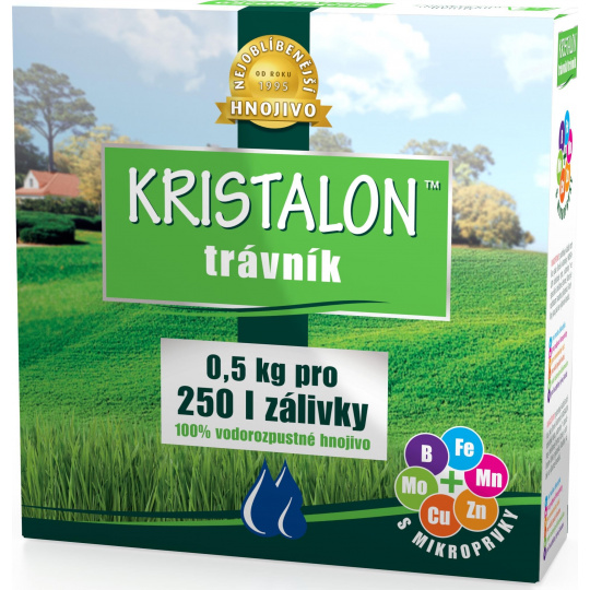 Hnojivo Agro  Kristalon Trávník 0.5 kg