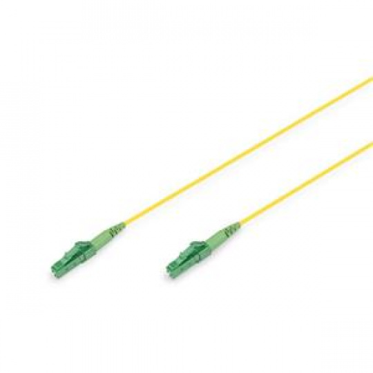 DIGITUS Fiber Optic simplex patch kabel, Singlemode, LC/APC - LC/APC, OS2, 9/125µ, 5 m