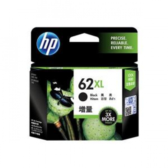 HP Ink Cartridge 62XL/Black/600 stran