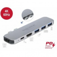 Delock Dokovací stanice pro počítač MacBook, duální, HDMI 4K / PD / Hub