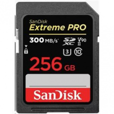 SanDisk Extreme PRO SDXC 256GB 300MB/s V90 UHS-II