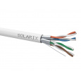 Kabel Solarix STP kabel Cat 6A drát 500m LSOH - cívka