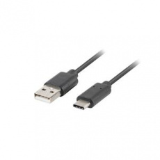 LANBERG USB-C (M) na USB-A (M) 2.0 kabel 1,8m, černý, rychlé nabíjení 3.0