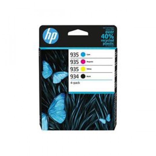 HP Ink Cartridge 934 Black/935 CMY/400 stran/4-pack