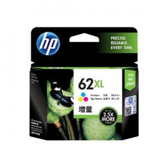 HP 62XL Tri-color Ink Cartridge - blistr