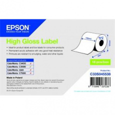 EPSON High Gloss Label - Continuous Roll: 102mm x 33m