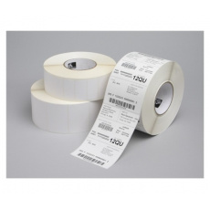 Zebra LABEL PAPER, 102X51MM DIRECT THERMAL, Z-PERFORM 1000D, UNCOATED, PERMANENT ADHESIVE, 19MM CORE, BLACK SENSING MARK