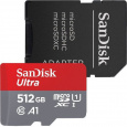 SanDisk Ultra/micro SDXC/512GB/UHS-I U1 / Class 10/+ Adaptér