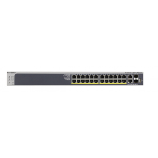 24P GE POE+ SMART SWITCH W/10G SFP+