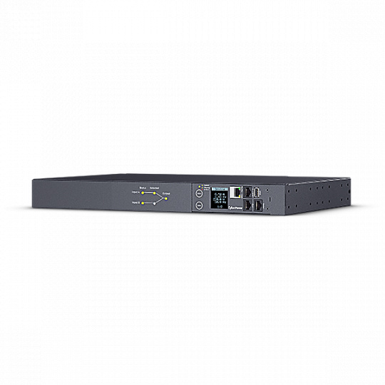 CyberPower Rack ATS PDU, Switched, 1U, vstup 2x IEC C14, výstup 12x IEC C13