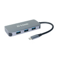 D-Link 6-in-1 USB-C Hub with HDMI/Gigbait Ethernet/Power Delivery