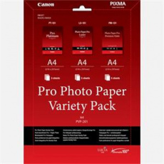 Canon fotopapír Pro Photo Variety Pack A4 (LU+PT+PM) 5+5+5