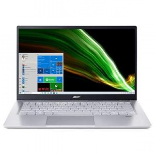 Acer Swift 3, SF314-43-R6T0, 14" FHD, Ryzen 5 5500U, 6GB, 512GB SSD, Windows 11 Home, stříbrný