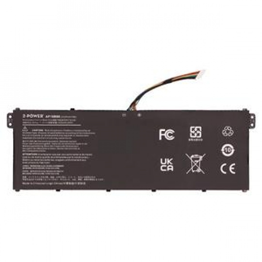 2-Power baterie pro ACER Extensa 15 EX215-53G 3 ?lánková Baterie do Laptopu 11,4V 3400mAh