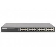 DIGITUS Professional 16 port gigabit PoE+ injector