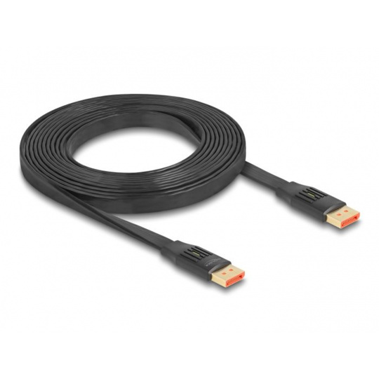 Delock DisplayPort Plochý stuhový kabel 8K 60 Hz 3 m