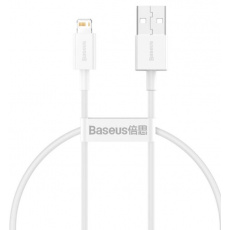 Baseus CALYS-02 Superior Fast Charging Kabel Lightning 2.4A 0.25m White