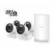 Kamerový set iGET HOMEGUARD HGNVK88004P Wire-free FullHD NVR 8CH + 4x bateriová kamera HGNVK686CAMP