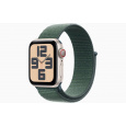 Apple Watch SE Cell/44mm/Starlight/Sport Band/Lake Green