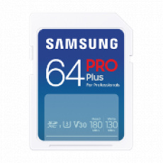 Samsung SDXC PRO PLUS/SDXC/64GB/Class 10/Bílá