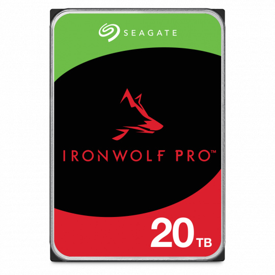 QNAP Seagate, HDD, IronWolf Pro, SATA III, 3.5-inch, 20TB, ST20000NT001