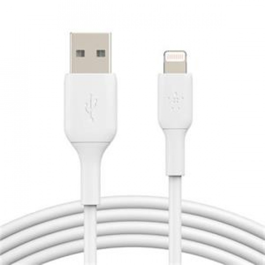 Belkin BOOST CHARGE™ Lightning/USB-A kabel, 1m, bílý